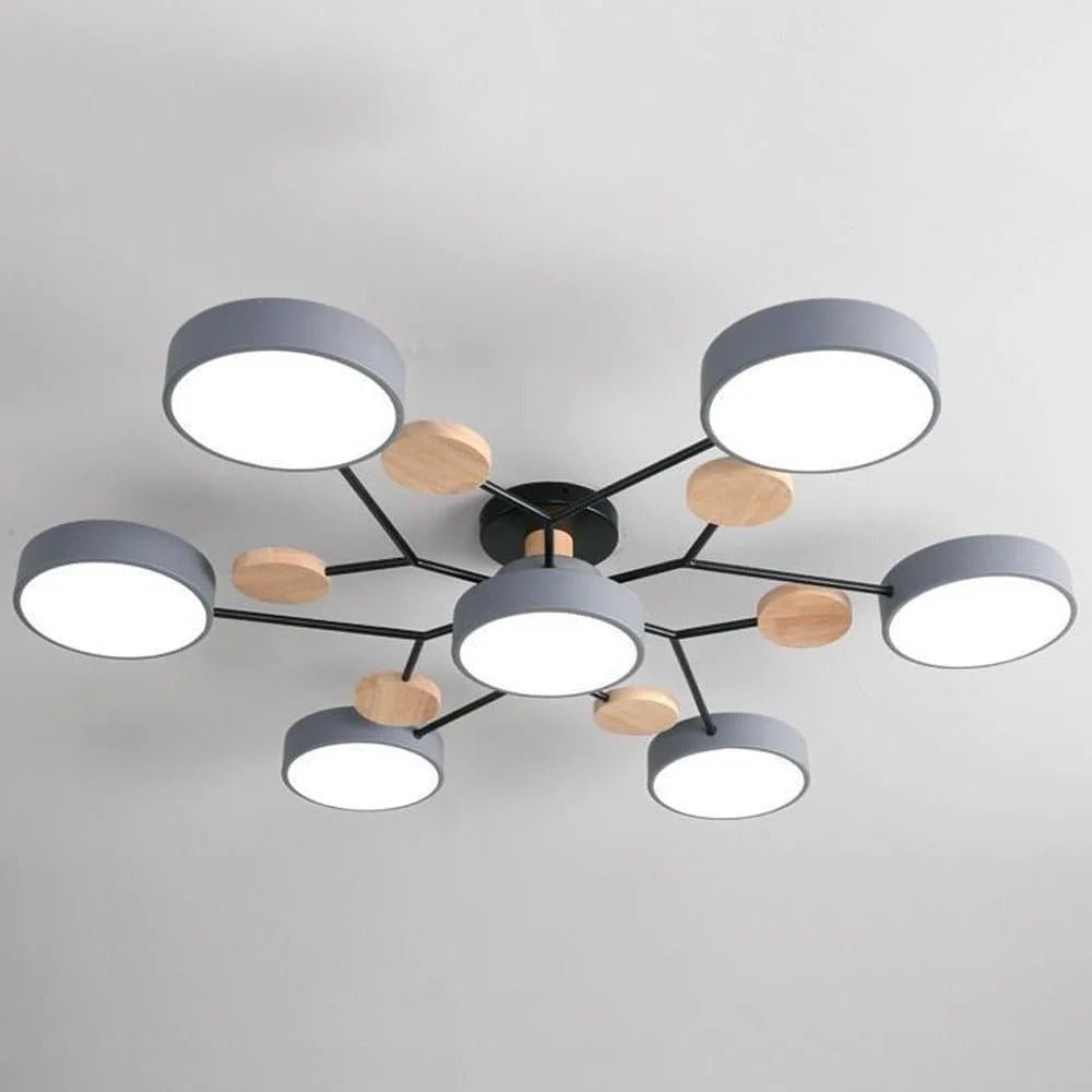 Deckenleuchte LED Mehrring Design Farbtemperatur einstellbar – Bild 24