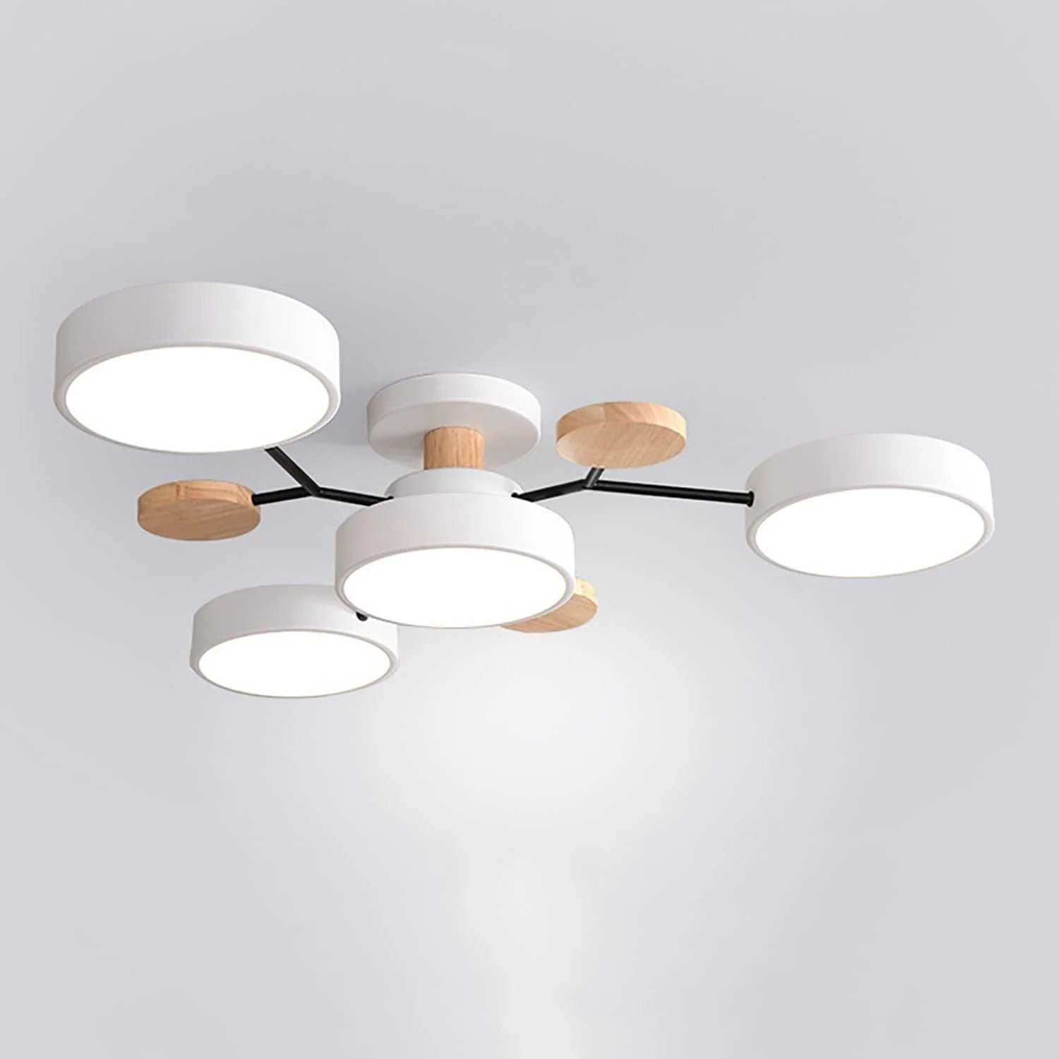 Deckenleuchte LED Mehrring Design Farbtemperatur einstellbar – Bild 25