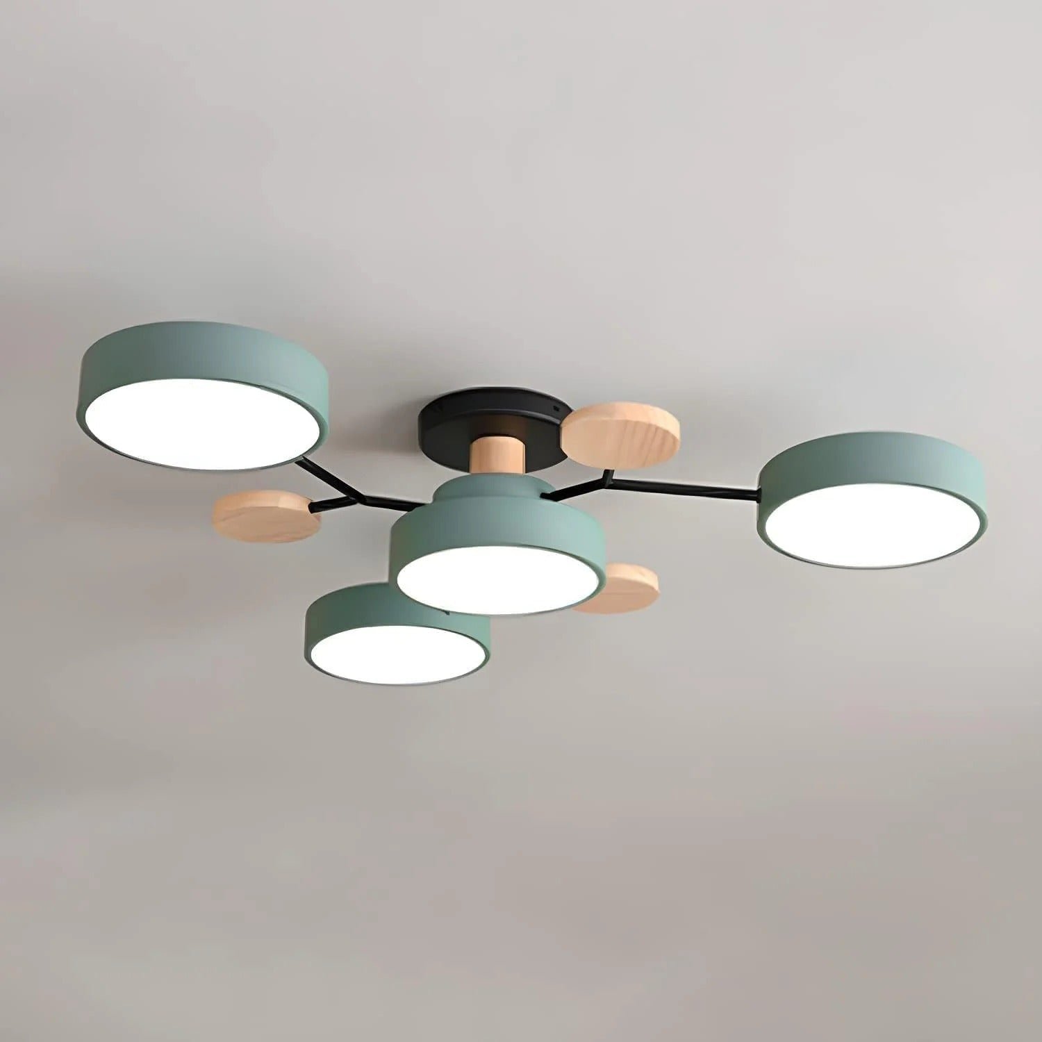 Deckenleuchte LED Mehrring Design Farbtemperatur einstellbar – Bild 29