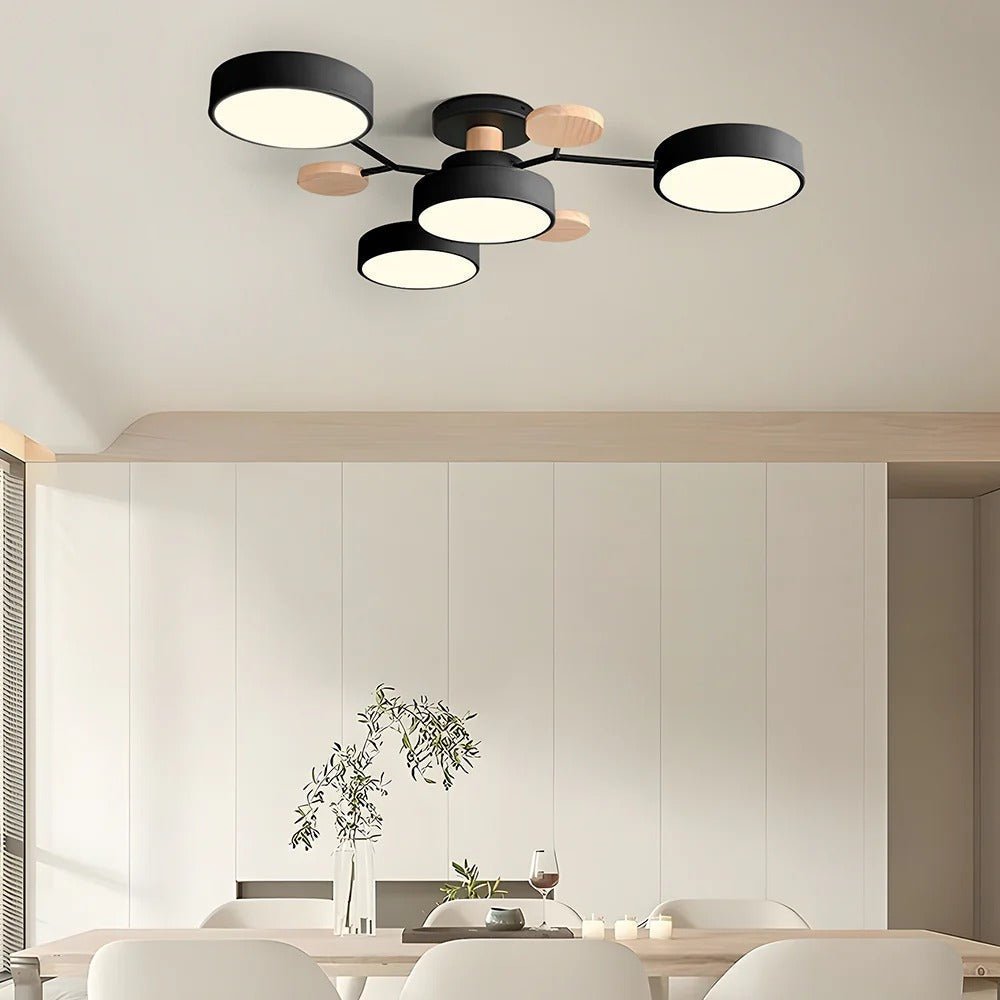 Deckenleuchte LED Mehrring Design Farbtemperatur einstellbar – Bild 31