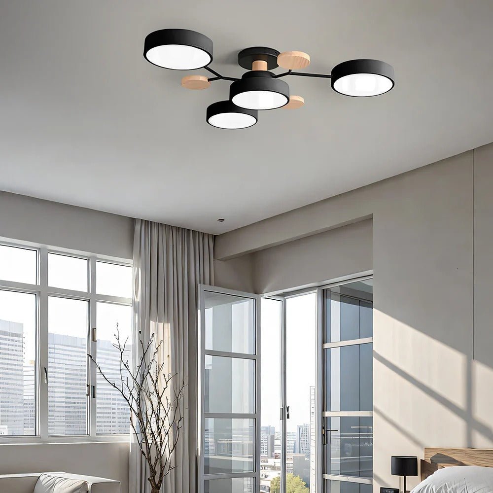 Deckenleuchte LED Mehrring Design Farbtemperatur einstellbar – Bild 32