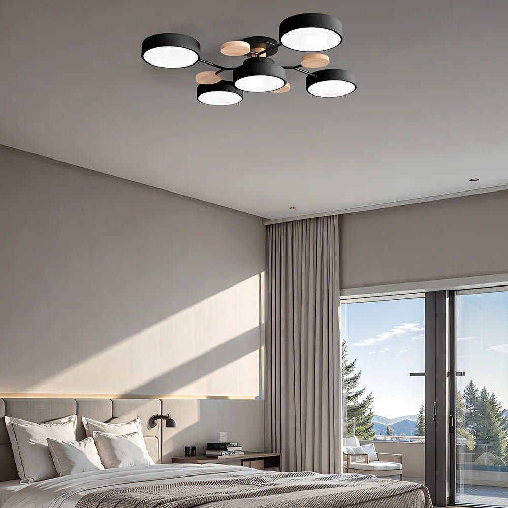 Deckenleuchte LED Mehrring Design Farbtemperatur einstellbar – Bild 34