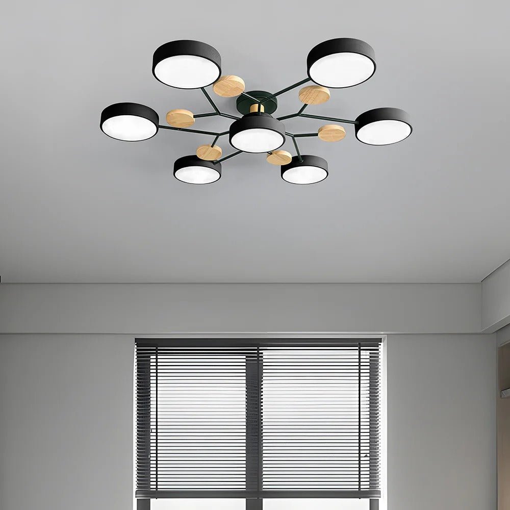 Deckenleuchte LED Mehrring Design Farbtemperatur einstellbar – Bild 38