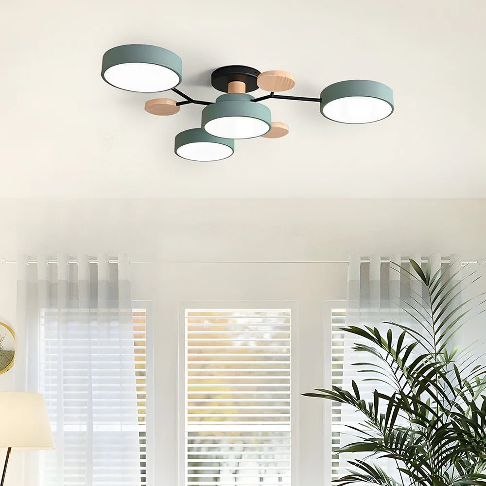 Deckenleuchte LED Mehrring Design Farbtemperatur einstellbar – Bild 41