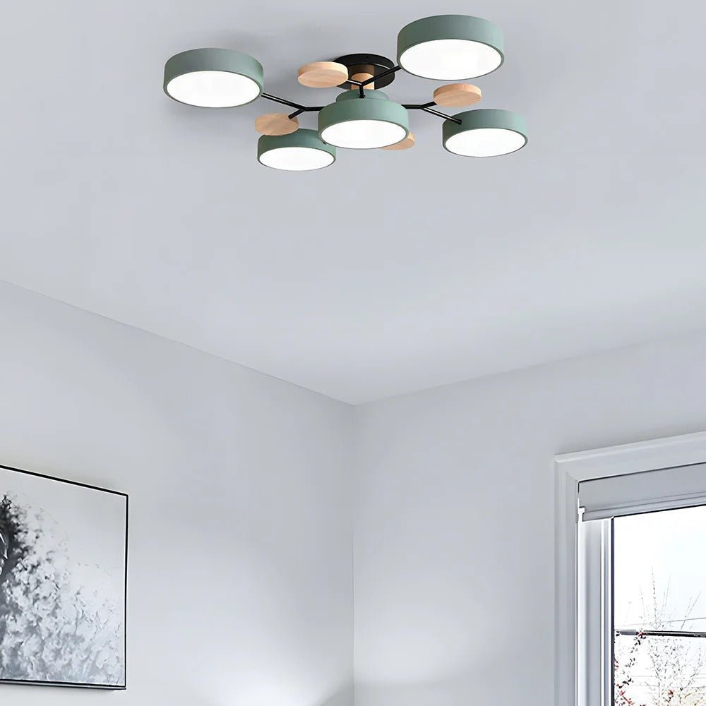 Deckenleuchte LED Mehrring Design Farbtemperatur einstellbar – Bild 42