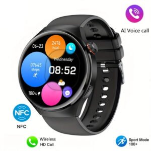 Herren Smartwatch mit NFC, GPS und Gesundheitsfunktionen
