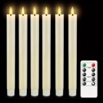 Flammenlose LED Kerzen mit 3D Docht & Fernbedienung