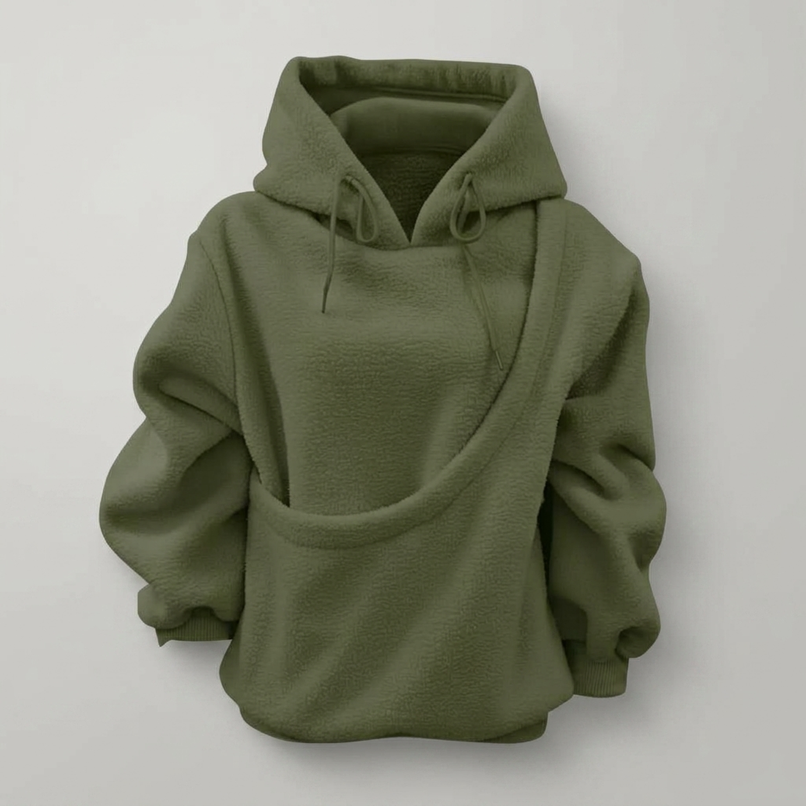 Hoodie mit Haustiertasche für entspannte Nähe – Bild 2