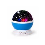Sternenprojektor Kinderzimmer mit Musik & USB-Ladefunktion