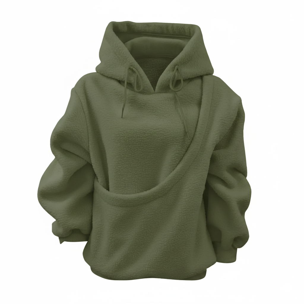 Hoodie mit Haustiertasche für entspannte Nähe – Bild 26