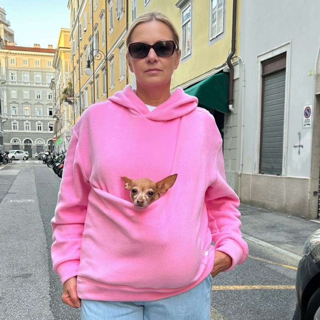 Hoodie mit Haustiertasche für entspannte Nähe – Bild 12