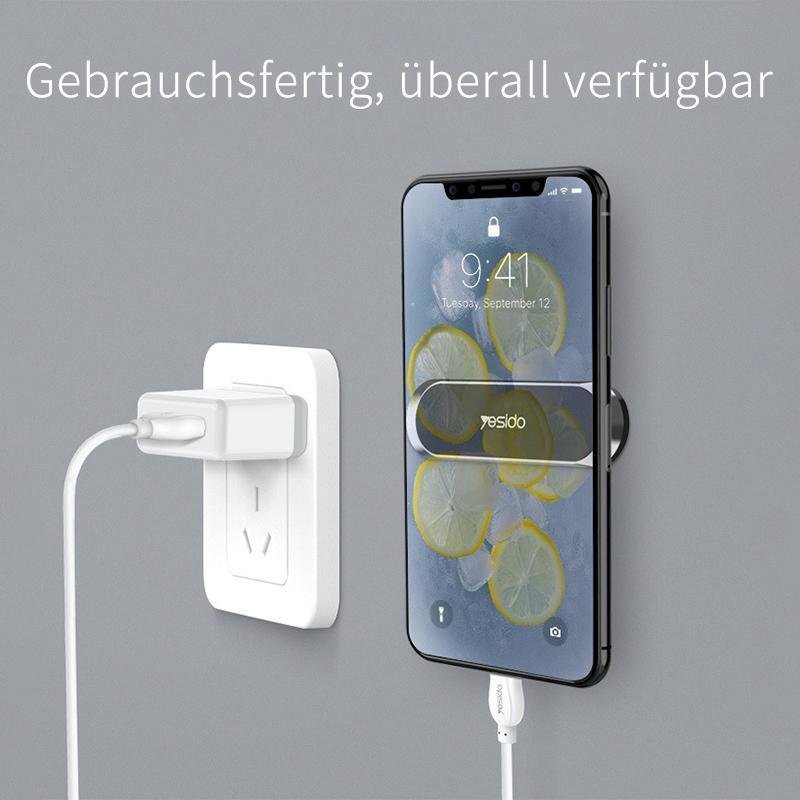 Handyhalterung Auto | Nano-Kleber | 6 N50 Magnete | 360° – Bild 4