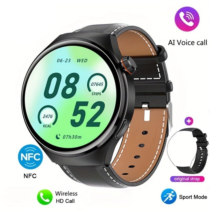 Herren Smartwatch mit NFC, GPS und Gesundheitsfunktionen – Bild 3