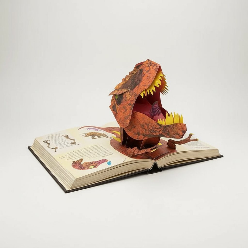 Pop-Up Buch Dinosaurier: Lehrreiches Abenteuer mit robusten Seiten – Bild 8