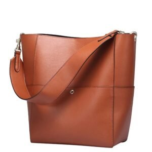 Damen Ledershopper geräumig zeitlos