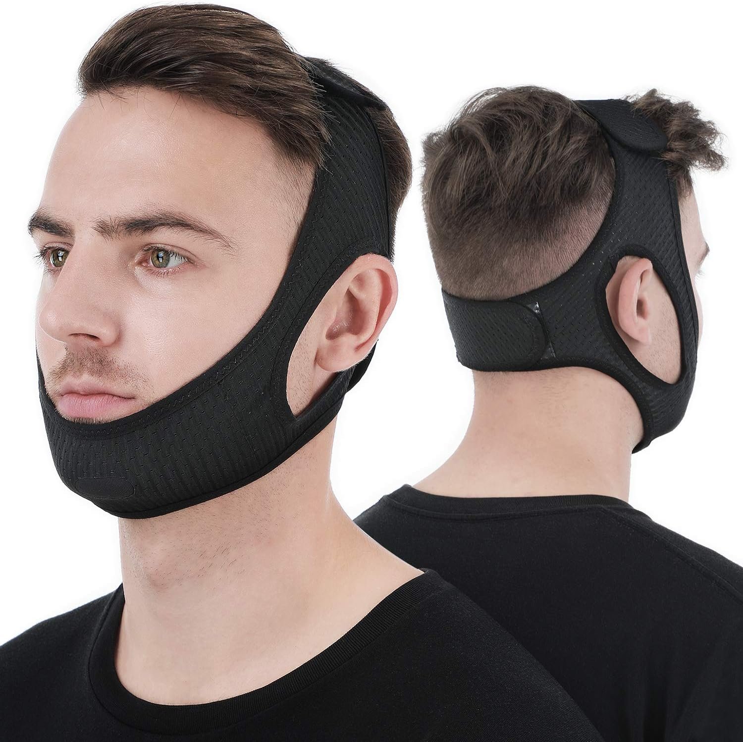 Schnarchband verstellbar – Atmungsaktiv & Ergonomisch für ruhigen Schlaf