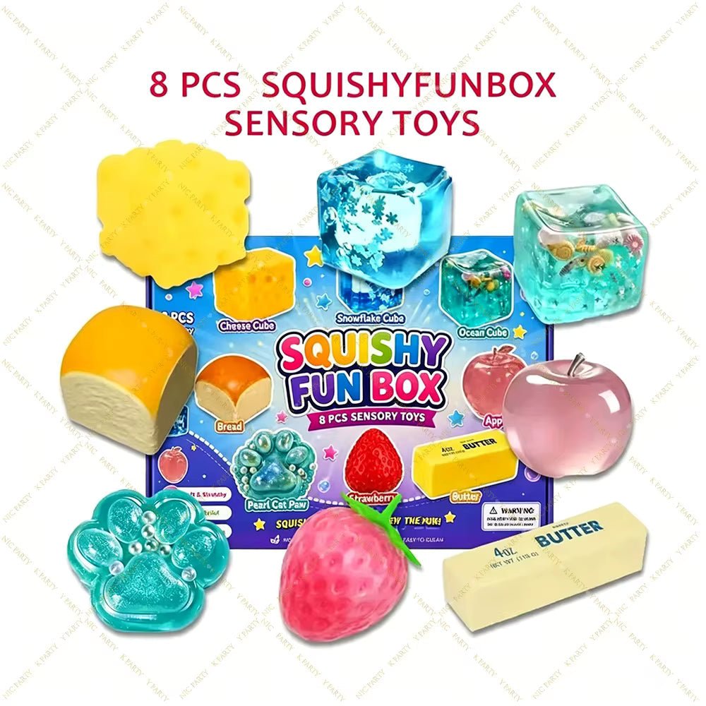 Squishy-Adventskalender 24 Tage Slow-Rebound Kompakt – Bild 3