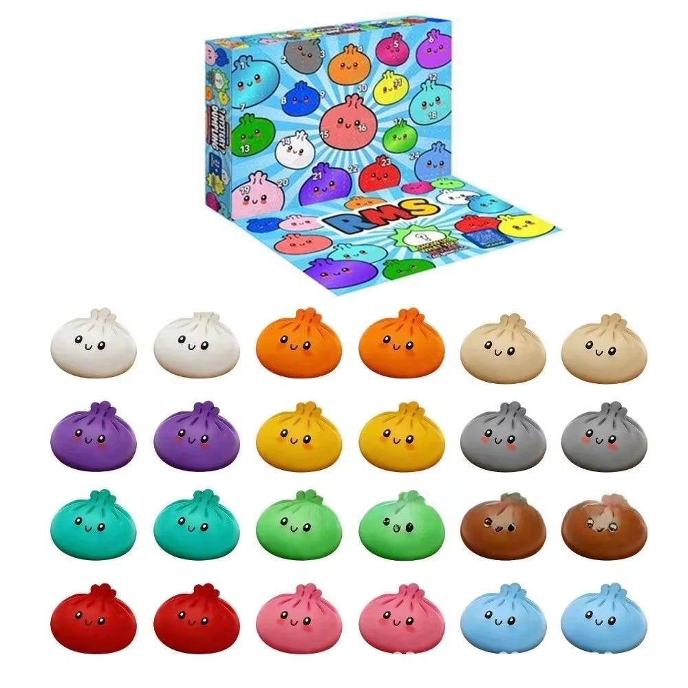 Squishy-Adventskalender 24 Tage Slow-Rebound Kompakt – Bild 4