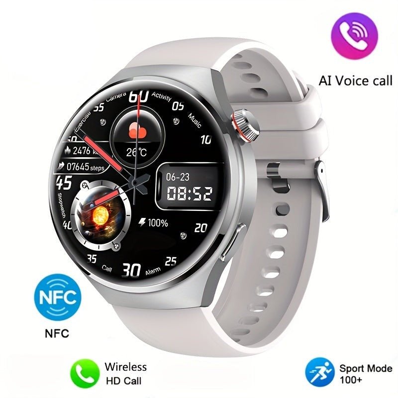 Herren Smartwatch mit NFC, GPS und Gesundheitsfunktionen – Bild 2