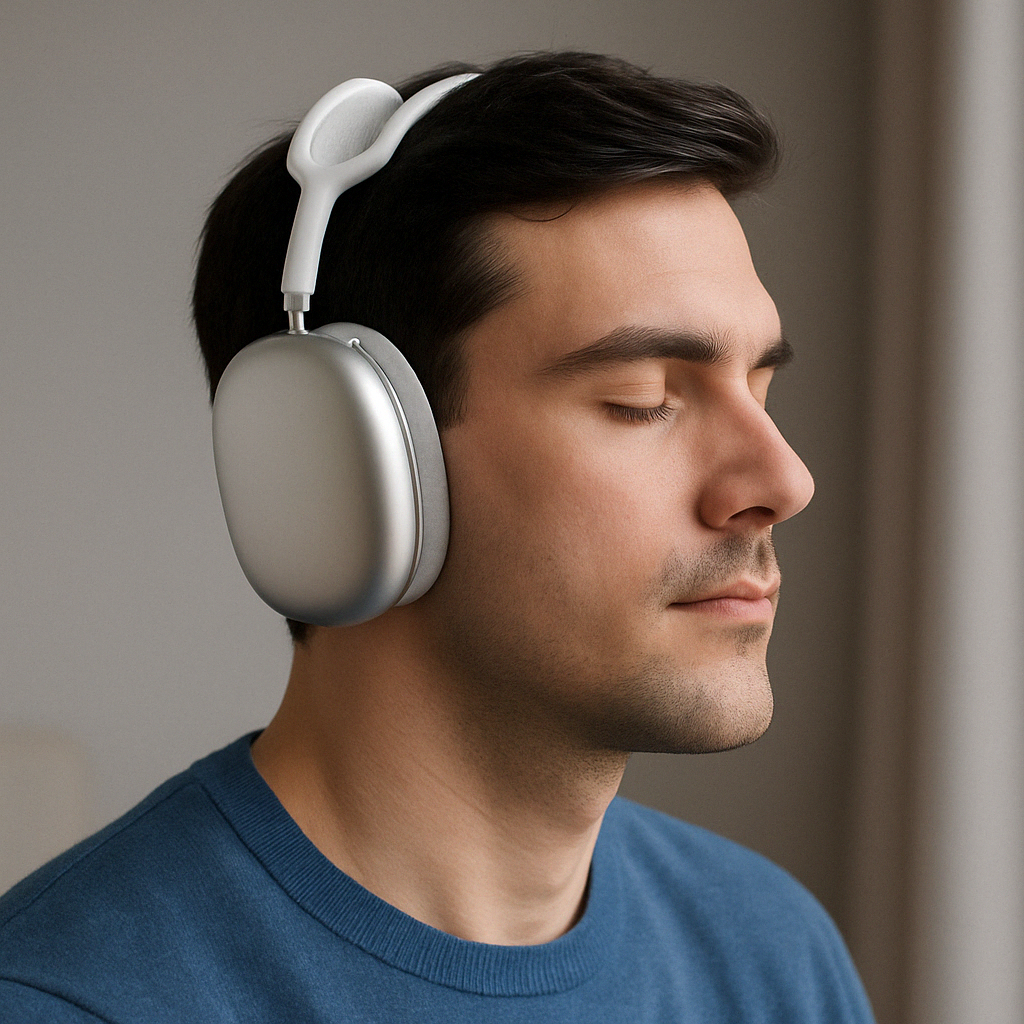 Bluetooth Kopfhörer Over-Ear ANC V5.4 mit Mikrofon – Bild 9