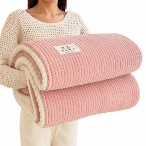 Kuscheldecke King Size Karomuster Pflegeleicht Allergikerfreundlich