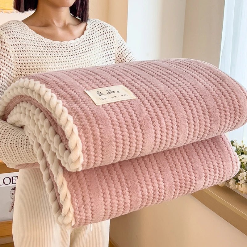 Kuscheldecke King Size Karomuster Pflegeleicht Allergikerfreundlich – Bild 11