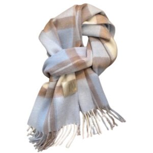 Unisex Schal warm weich kariert für den Winter