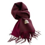Unisex Schal aus Kaschmir-Polyester mit Fransen