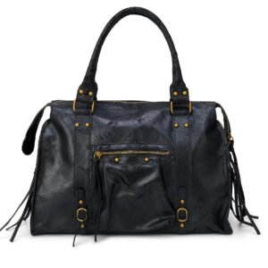 Damen Tasche veganes Leder Vintage Umhängetasche geräumig