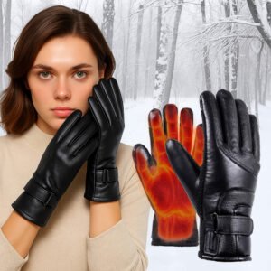 Heizhandschuhe Damen ergonomisch isoliert für Outdoor
