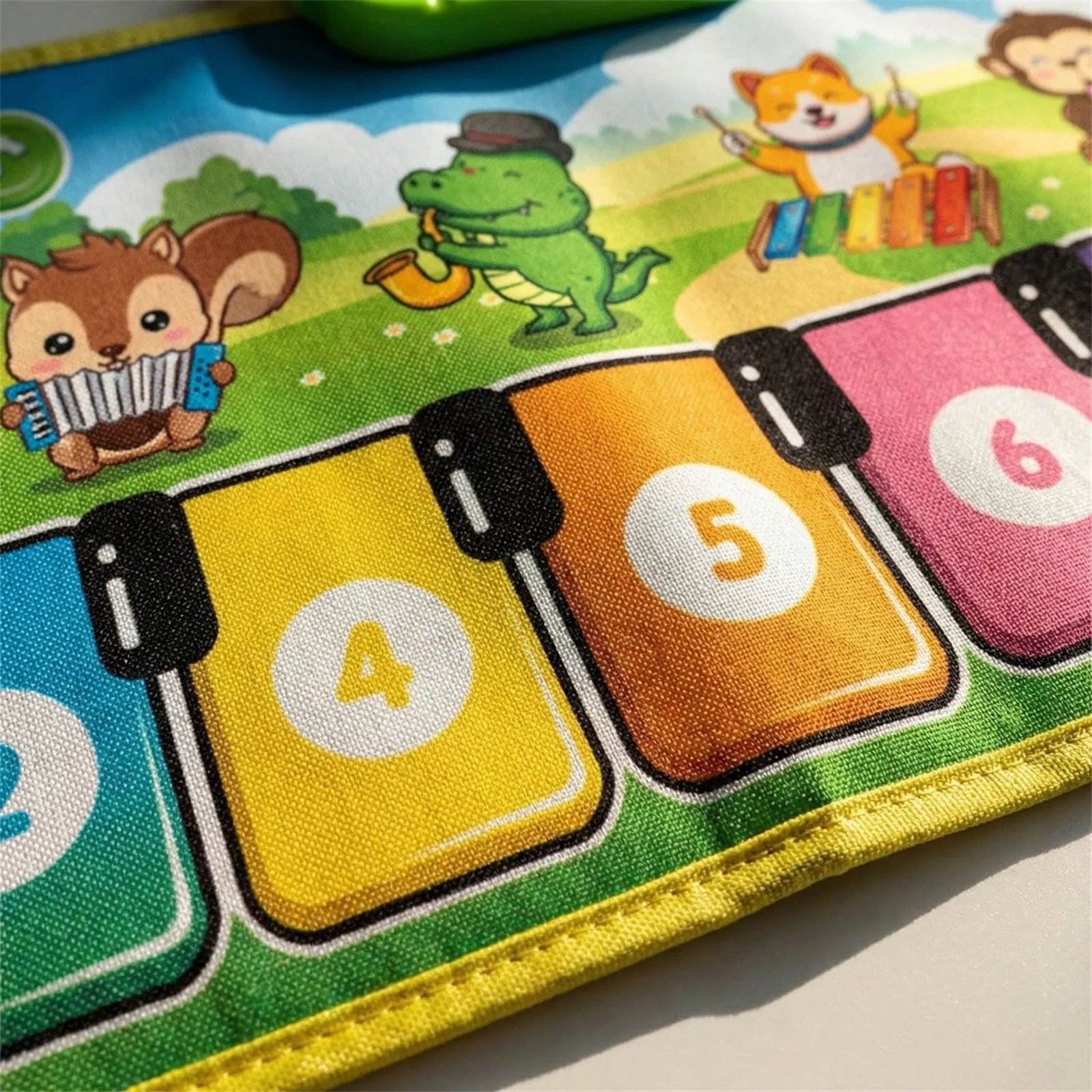 Musikmatte Kinder trittaktiviert Lernspielzeug Koordination – Bild 3