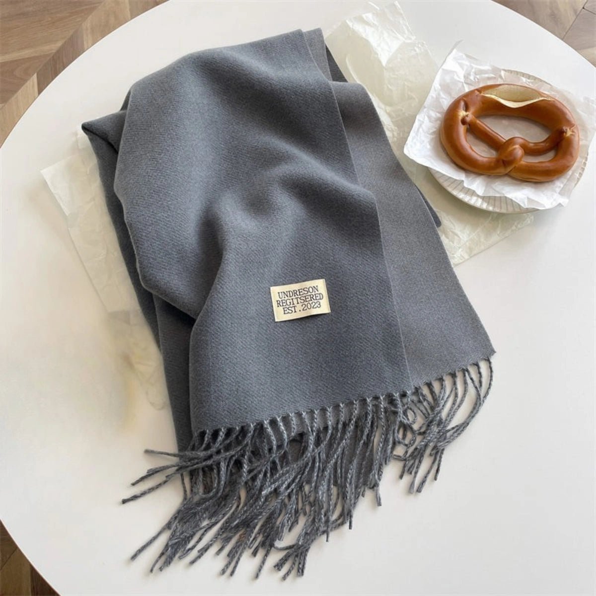 Damen Schal Viskose Pashmina-Stil doppelfarbig