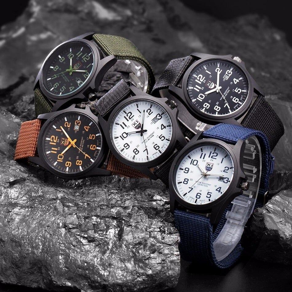 Uhr Herren 50m wasserdicht Edelstahlgehäuse – Bild 11