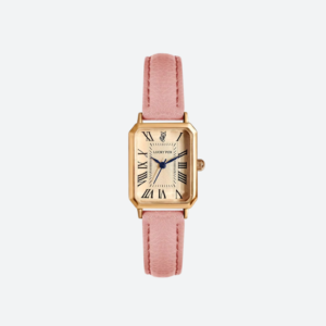 Damen Uhr quadratisches Zifferblatt klassischer Stil