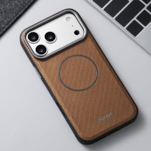 Handyhülle iPhone 18 Pro/ProMax Kunstleder MagSafe Kameraschutz