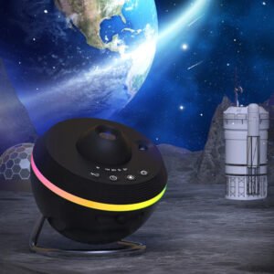 Projektionslampe Sternenhimmel RGB-LED mit Nebel & Timer