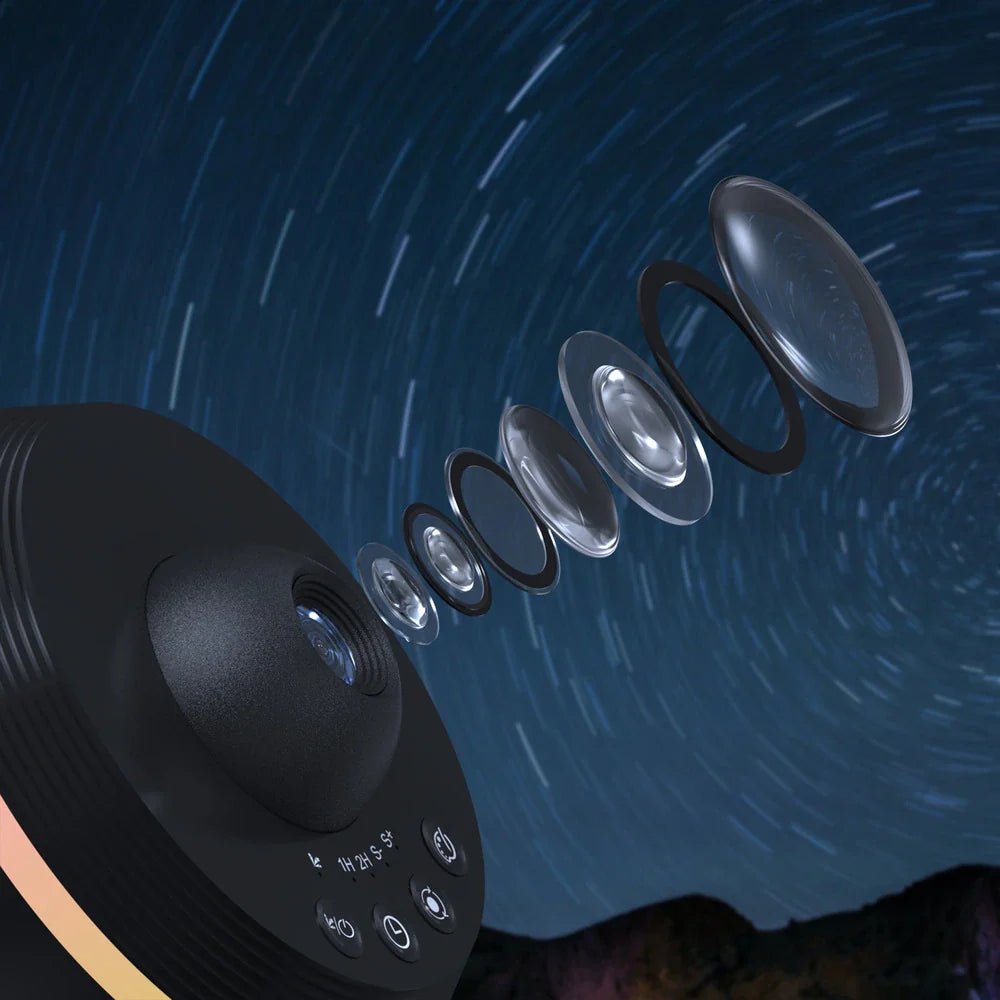 Projektionslampe Sternenhimmel RGB-LED mit Nebel & Timer – Bild 8