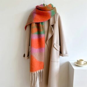 Orange und Rosa