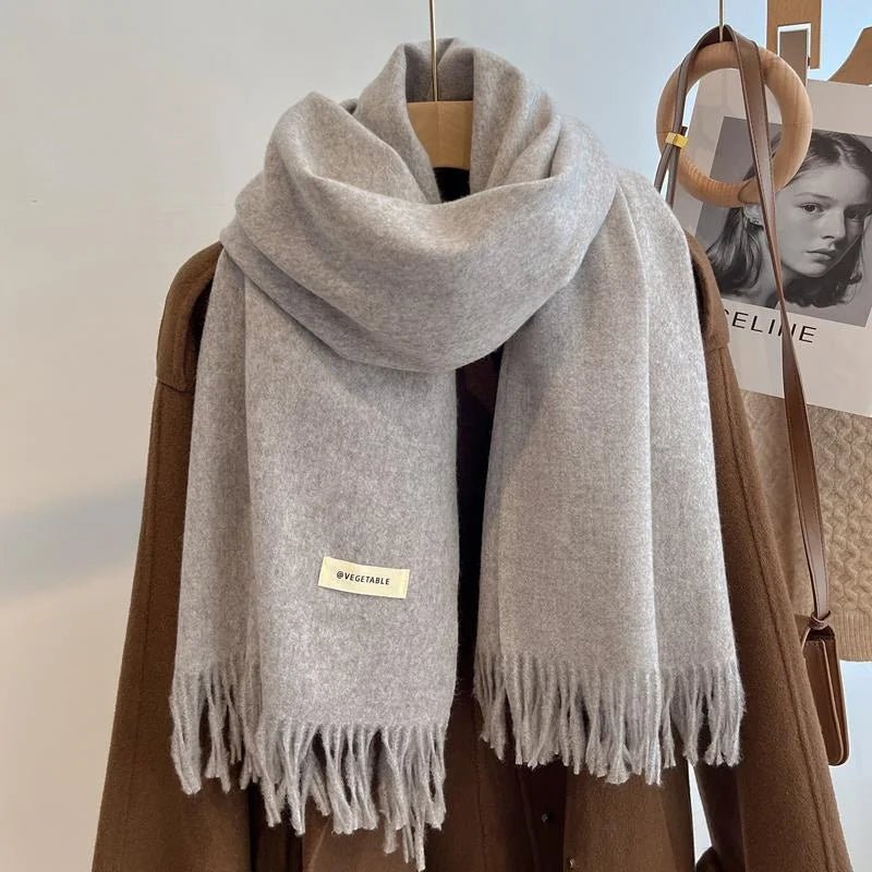 Unisex Schal Polyester warm und weich für Winter – Bild 10