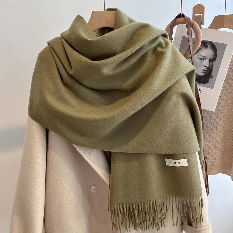 Unisex Schal Polyester warm und weich für Winter – Bild 3