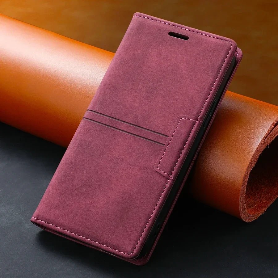Google Pixel Wallet Hülle aus Leder mit Standfunktion – Bild 2