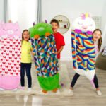 Kinderschlafsack Plüschtier 2-in-1 waschbar