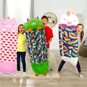 Kinderschlafsack Plüschtier 2-in-1 waschbar
