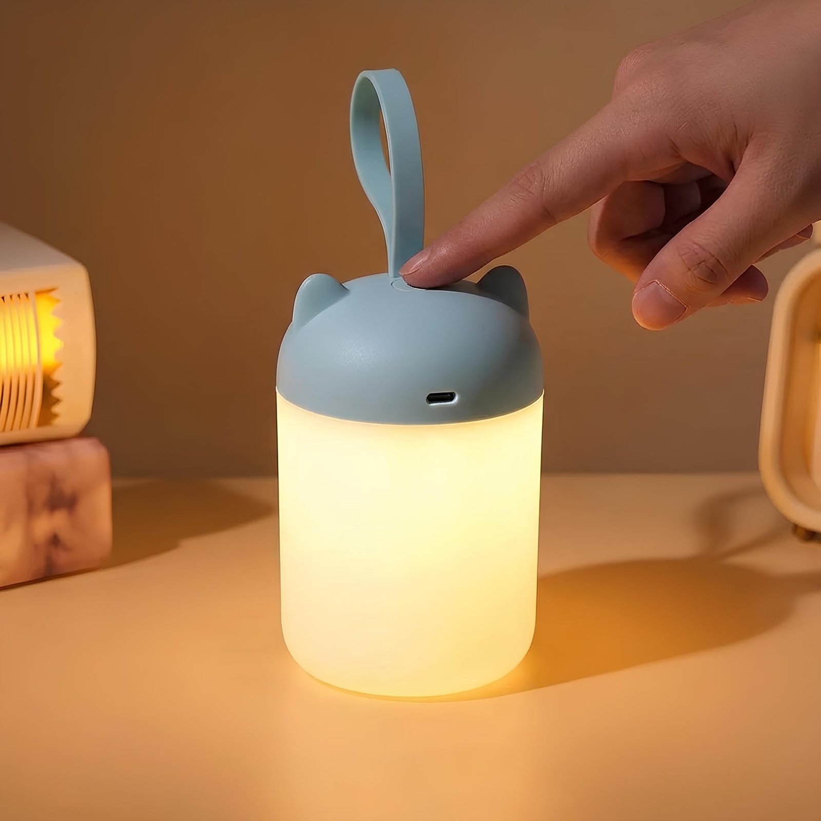 Nachtlicht LED | Beruhigend, Blendfrei & Intuitive Touch-Steuerung – Bild 5