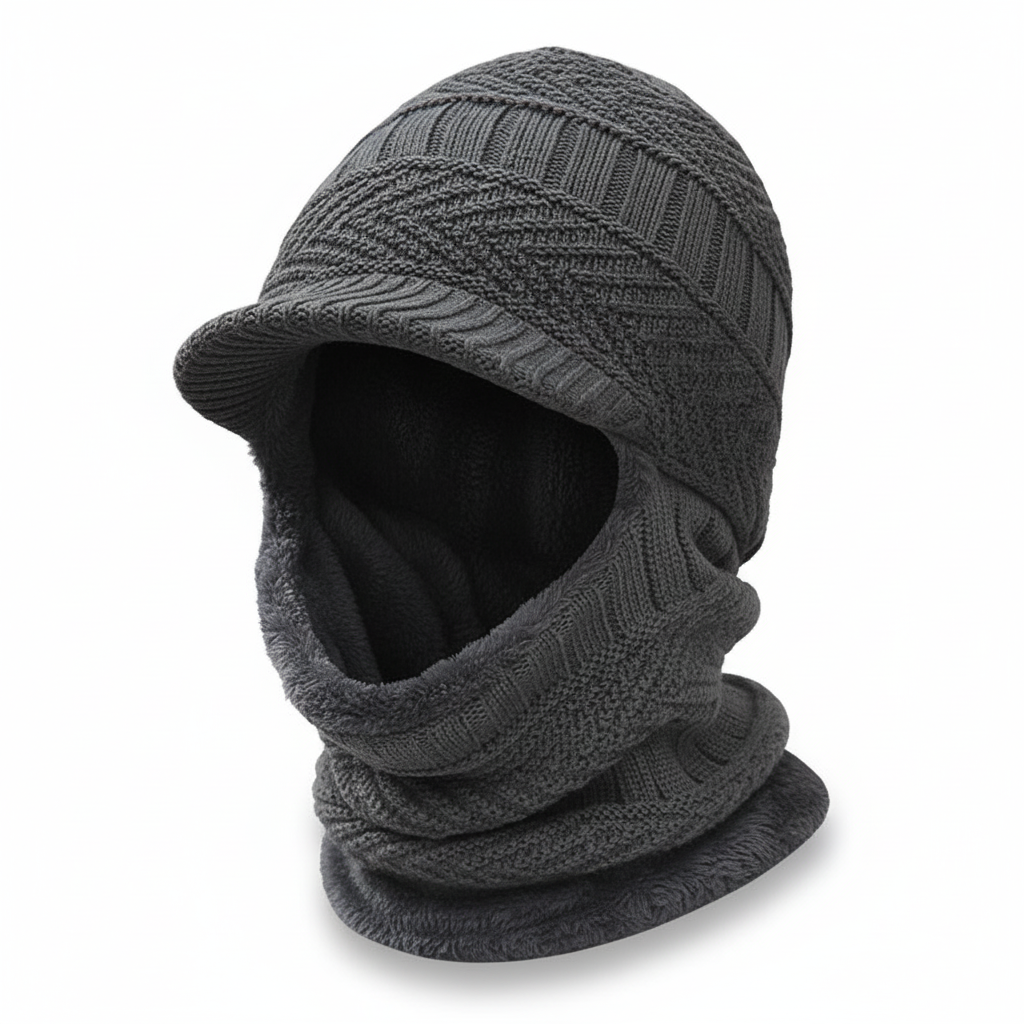 Wintermütze mit Gesichtsschutz – Elastisch & Warm Gefüttert – Bild 4
