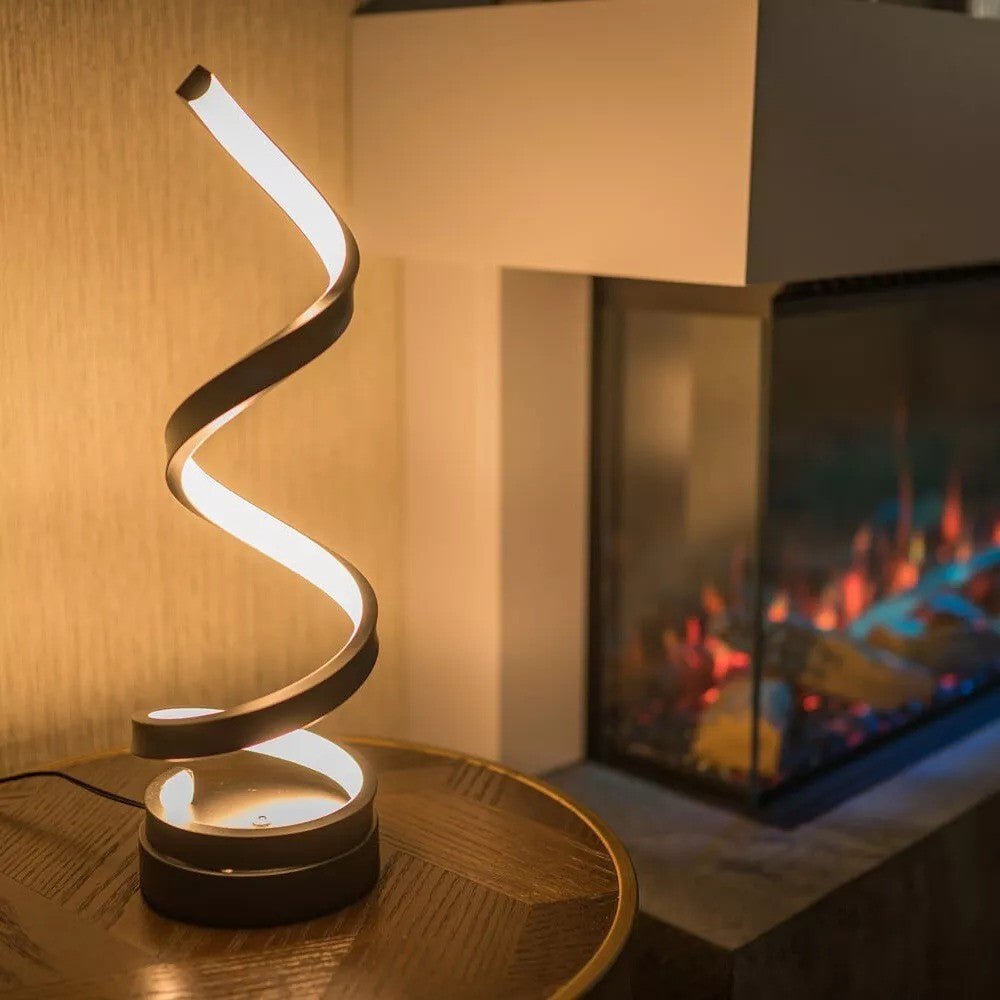 Tischlampe dimmbar Metall mit 3 Lichtfarben elegant – Bild 12