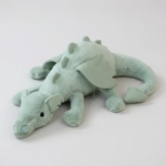 Kuscheltier Drache für Kinder weich und farbenfroh