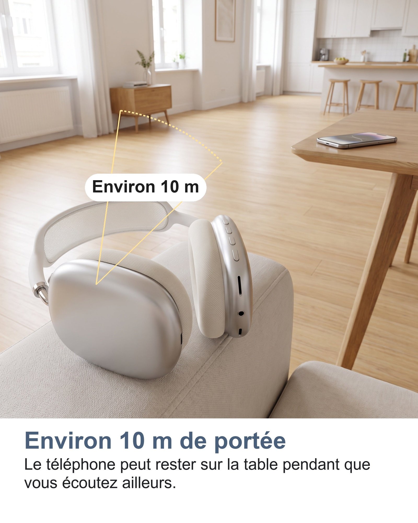 Kopfhörer Bluetooth 5.1 mit 3 Wiedergabemodi – Bild 15