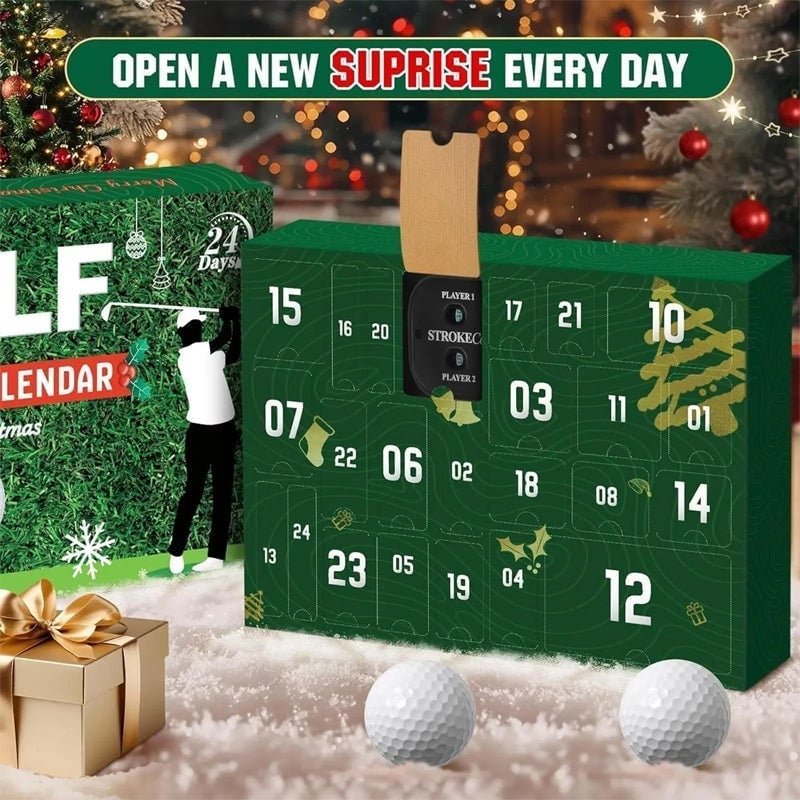 Golf Adventskalender für Golfer aus hochwertigem Papier – Bild 6