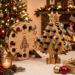 Adventskalender Halter zum Selbstbefüllen Holz 24 Tage